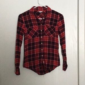 Aeropostale Super Soft Plaid Shirt